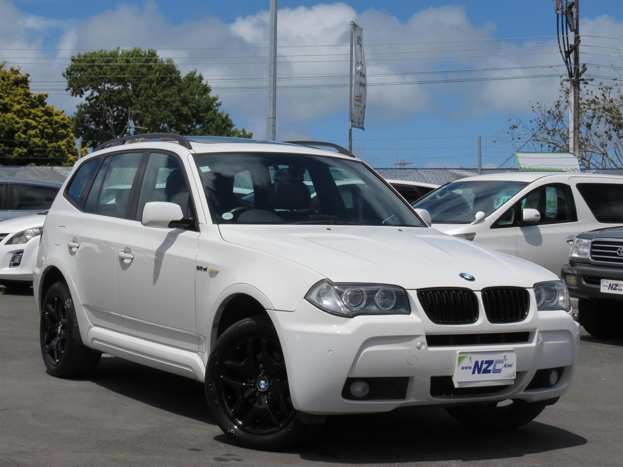 NZC 2008 BMW X3 just arrived to Auckland