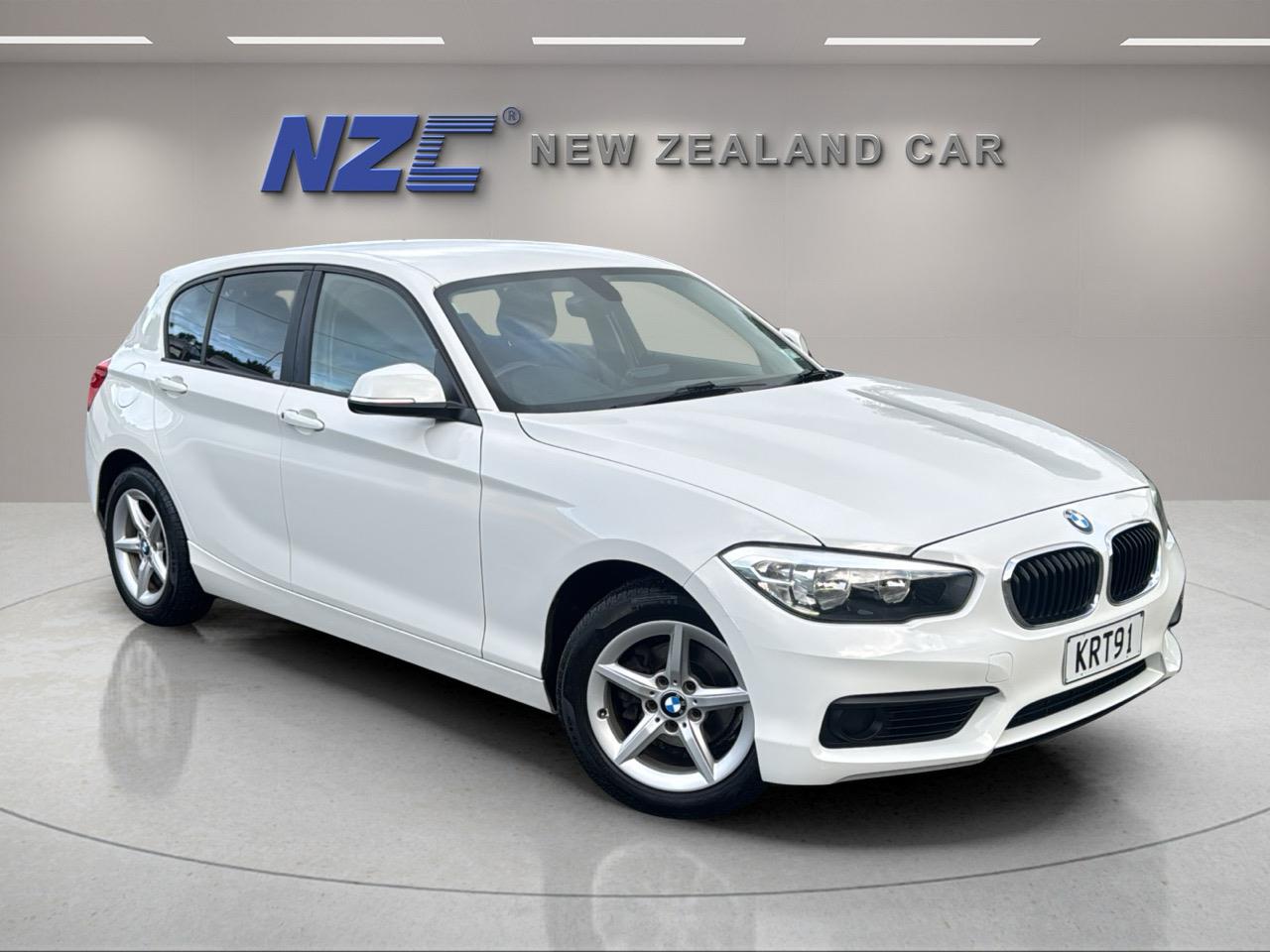 2017 BMW 118i NZ NEW + LOW KMS + REVERSE CAMERA + CRUISECONTROL