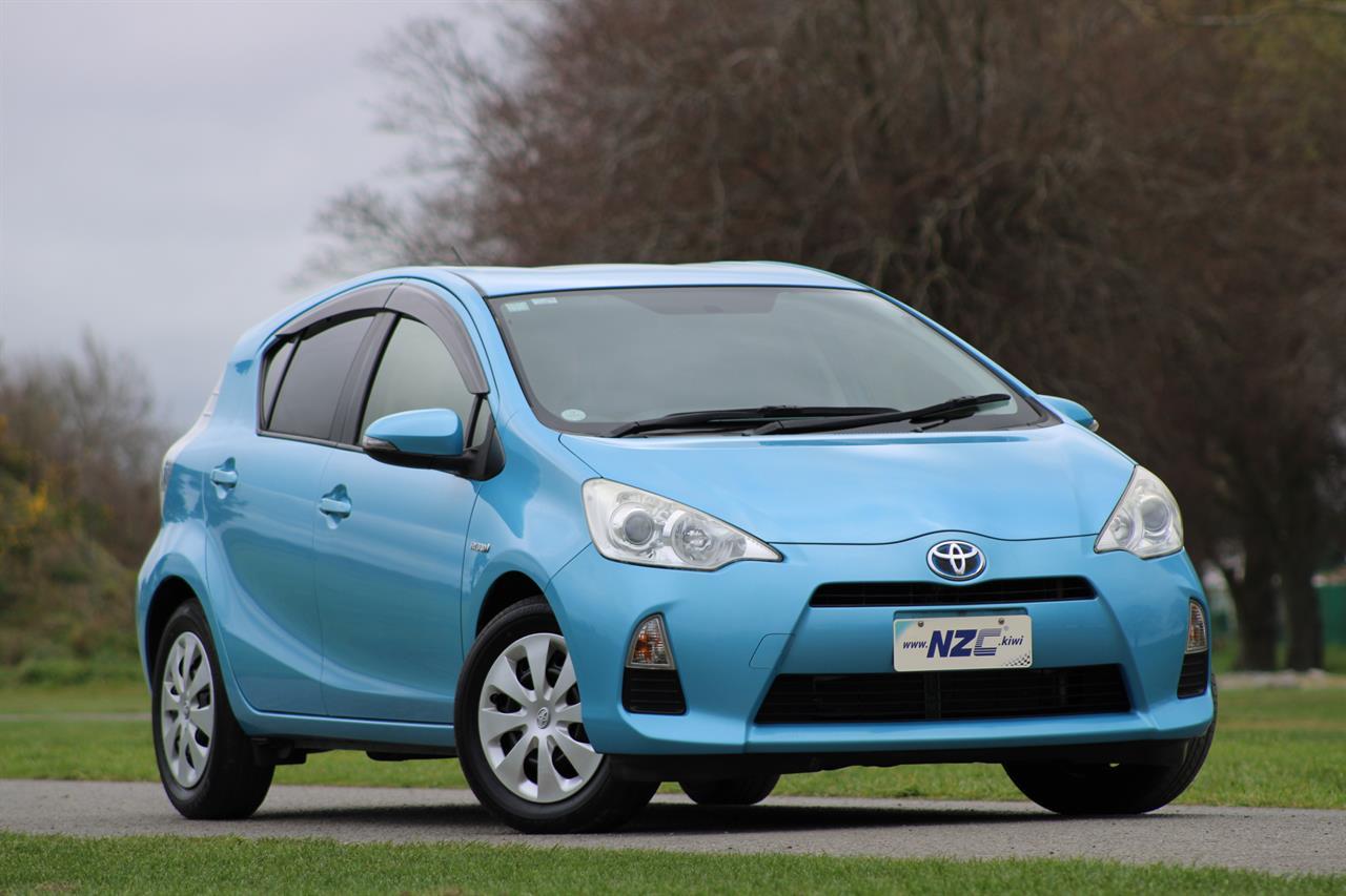 NZC best hot price for 2013 Toyota Aqua in Christchurch
