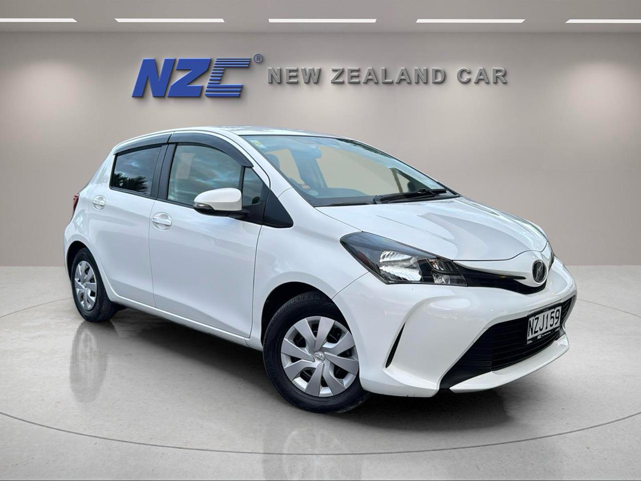 NZC 2016 Toyota Vitz just arrived to Auckland