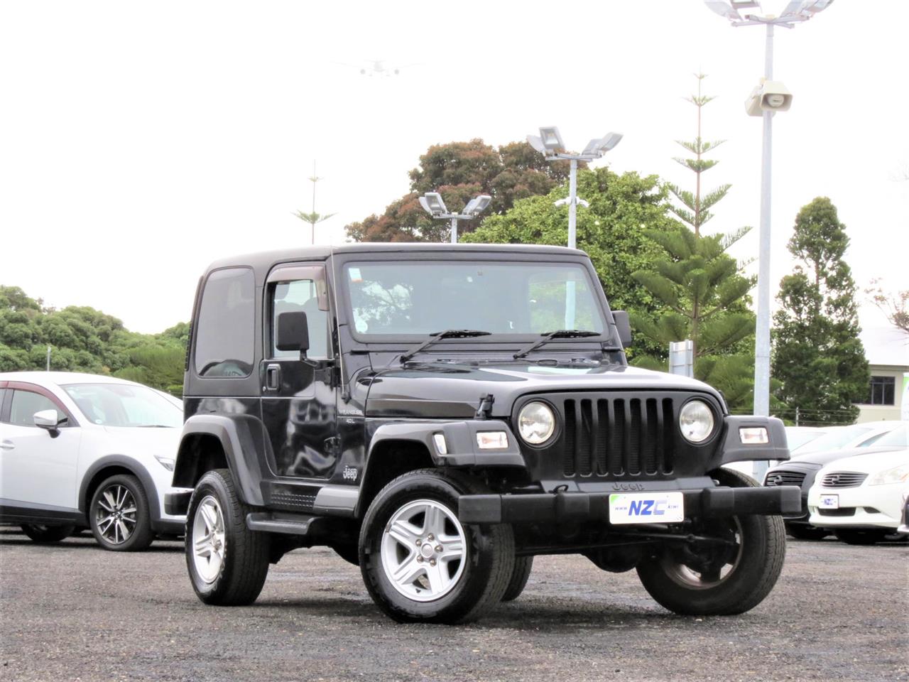 NZC 2000 Jeep WRANGLER just arrived to Auckland