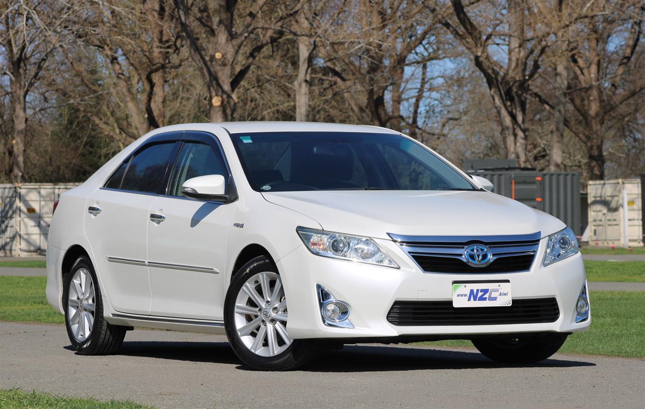 NZC 2013 Toyota Camry just arrived to Christchurch