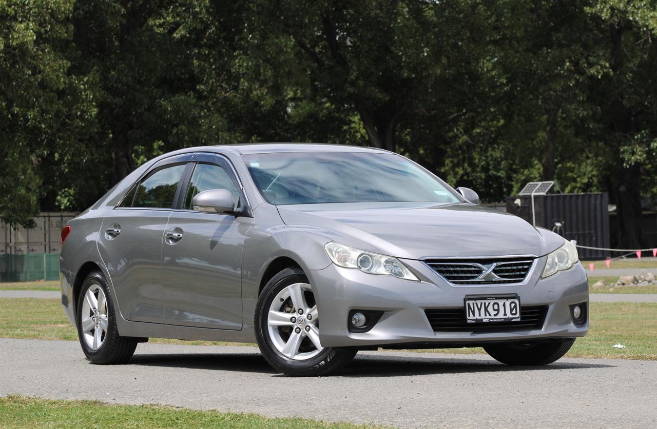 NZC 2010 Toyota Mark-X just arrived to Christchurch