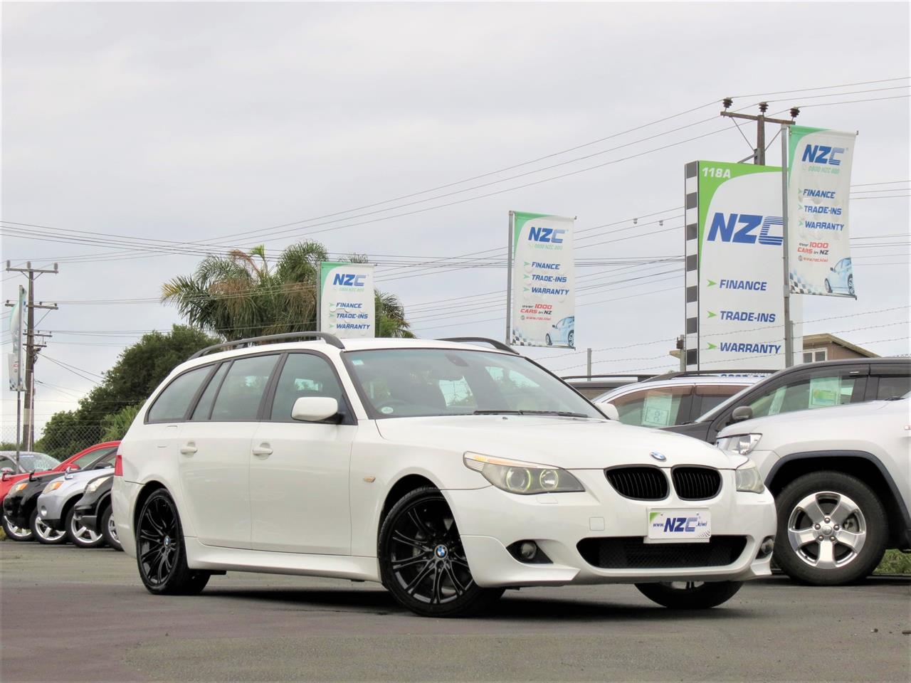 NZC 2007 BMW 525i just arrived to Auckland