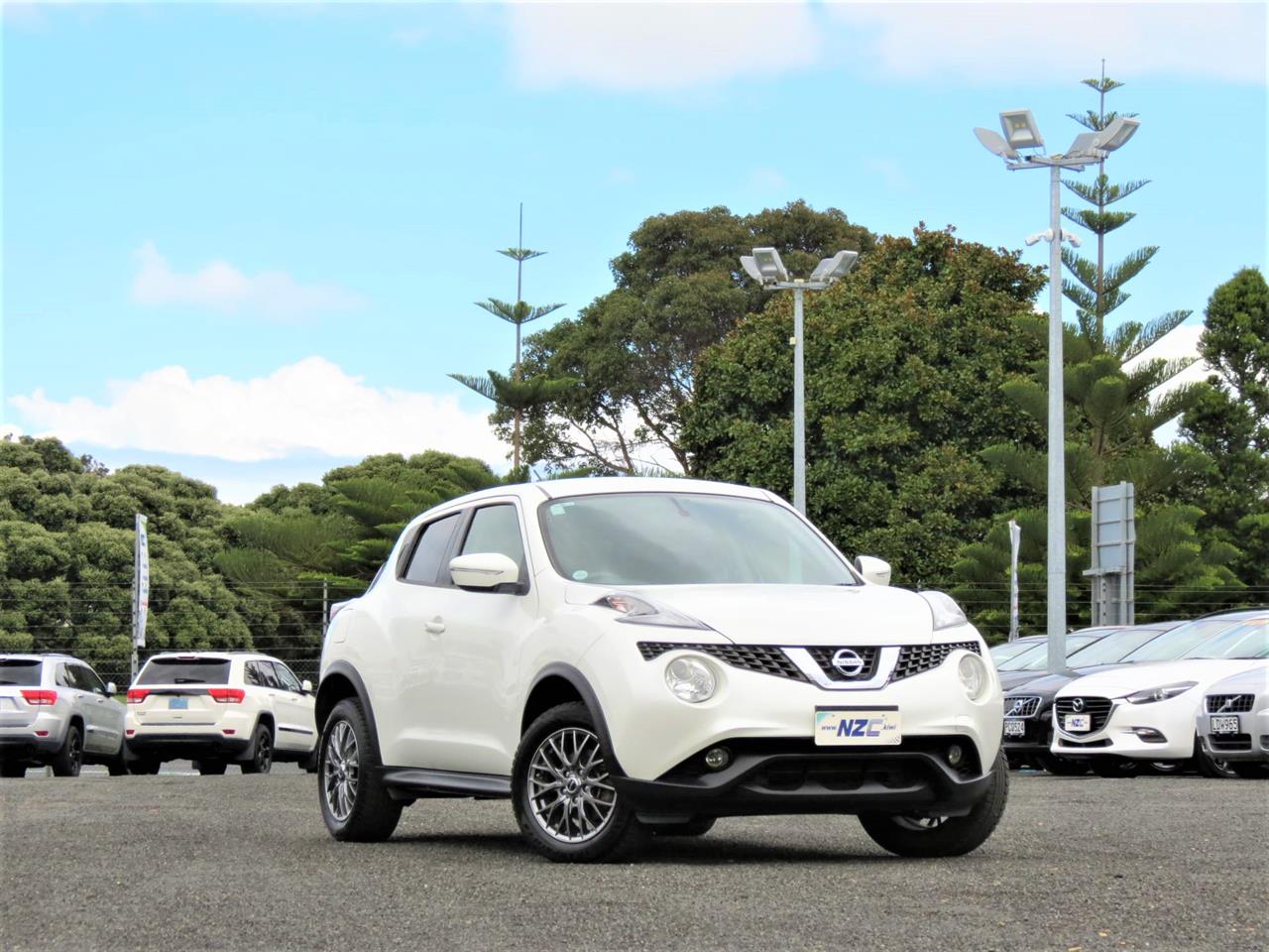 NZC 2015 Nissan JUKE just arrived to Auckland