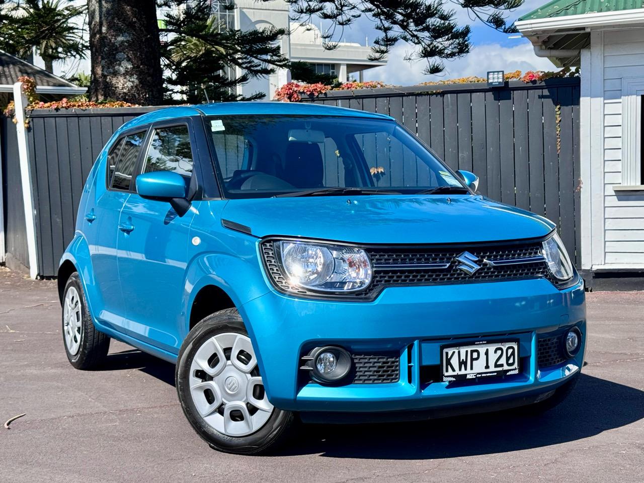 2017 Suzuki IGNIS GLX 1.2P + NZ NEW + MANUAL +ONLY 69KM'S