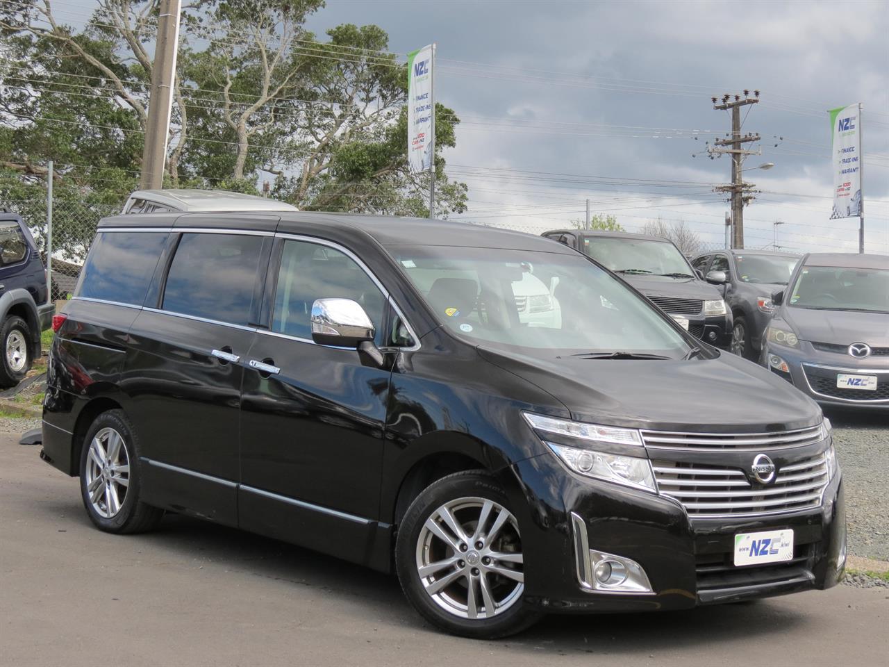 Nissan elgrand габариты