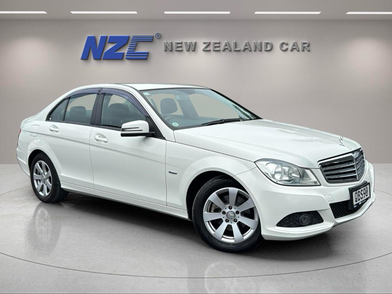NZC 2011 Mercedes-Benz C 200 just arrived to Auckland