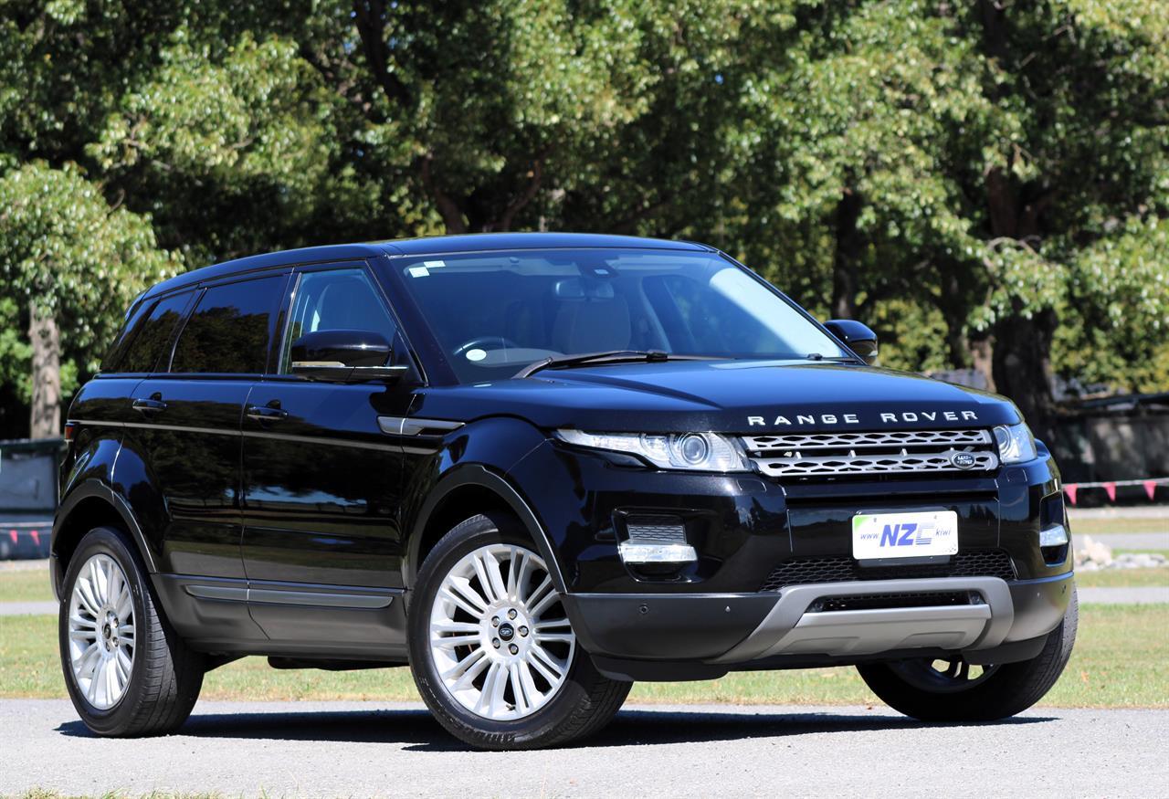 NZC 2013 Land Rover Range Rover Evoque just arrived to Christchurch