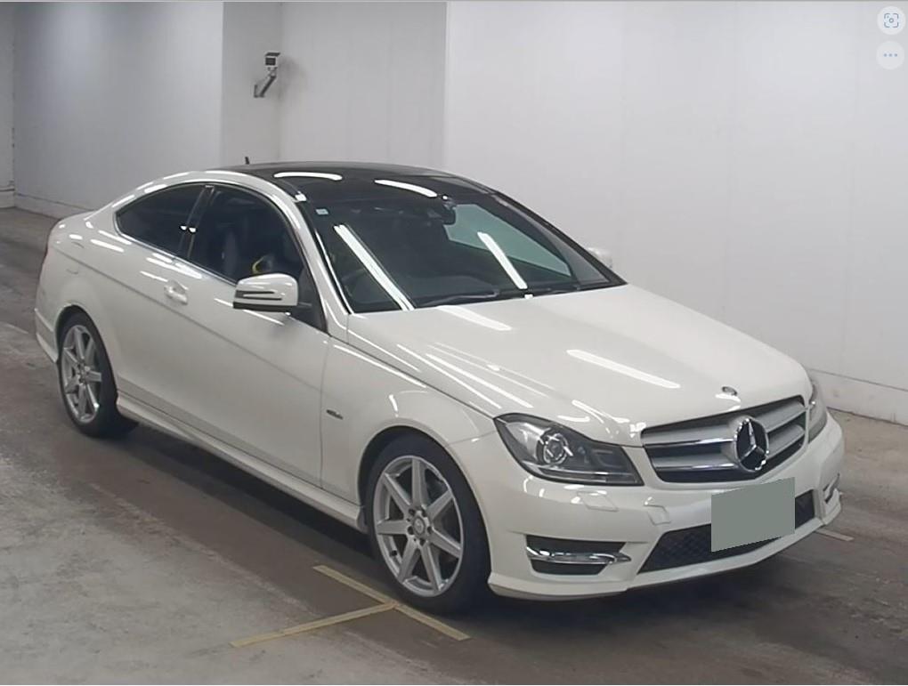 NZC 2012 Mercedes-Benz C 180 just arrived to Auckland