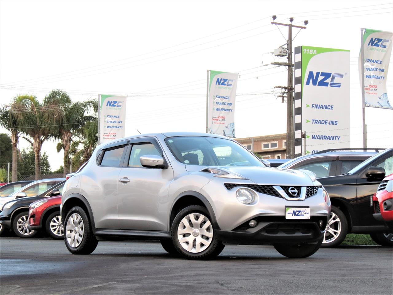 NZC 2014 Nissan JUKE just arrived to Auckland