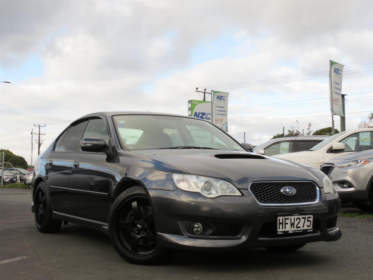 NZC 2007 Subaru Legacy just arrived to Auckland