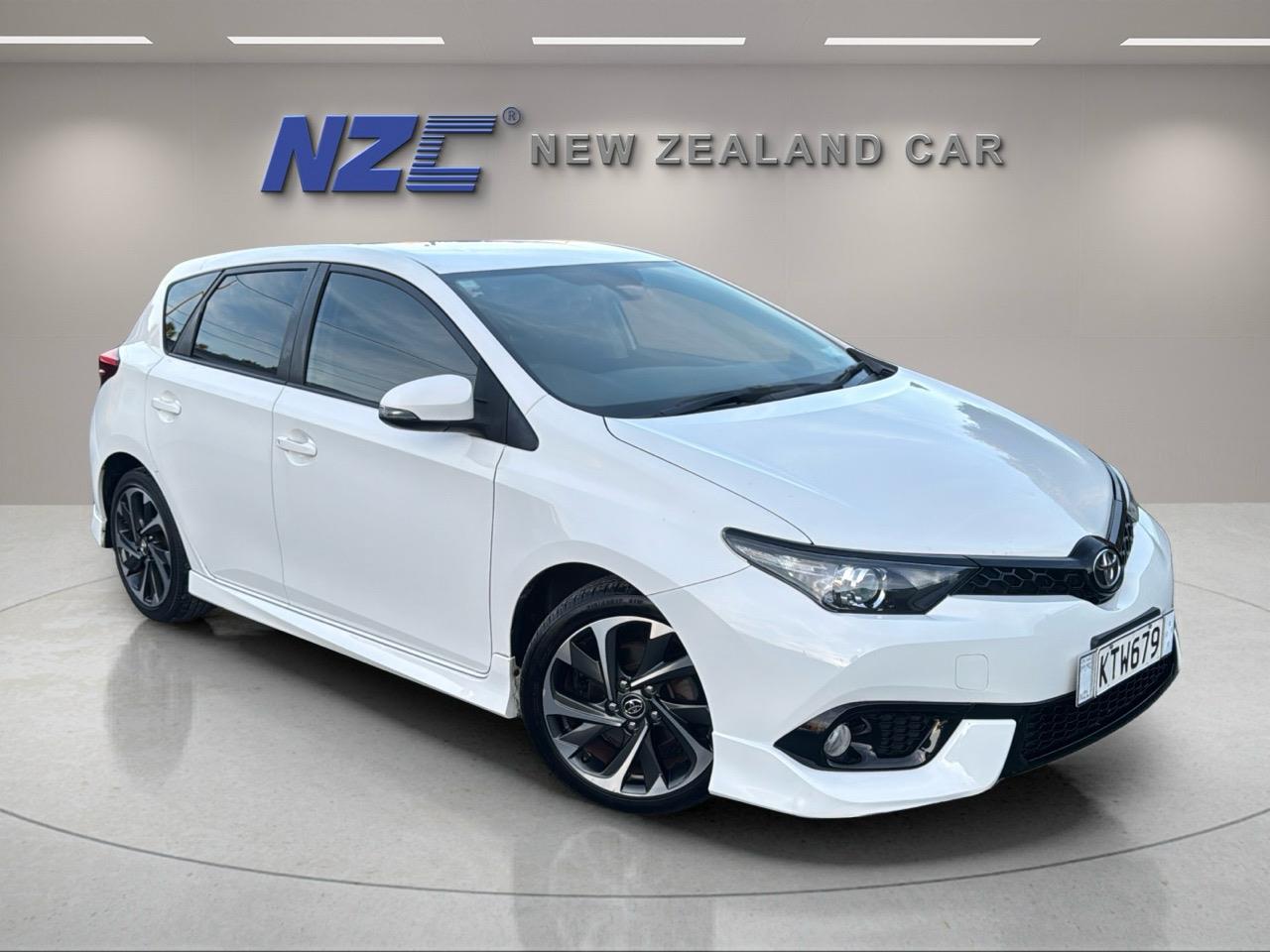 2017 Toyota Corolla NZ NEW + CRUISE CONTROL + LOW KMS + 1.8L PETROL