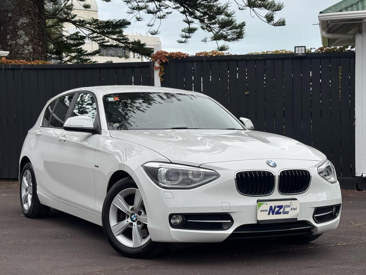 NZC 2014 BMW 116i just arrived to Auckland