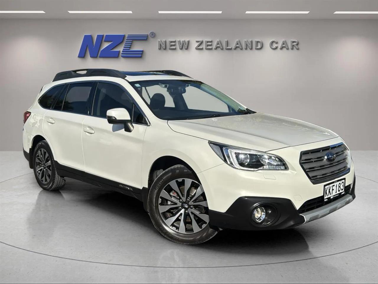 NZC 2017 Subaru Outback just arrived to Auckland