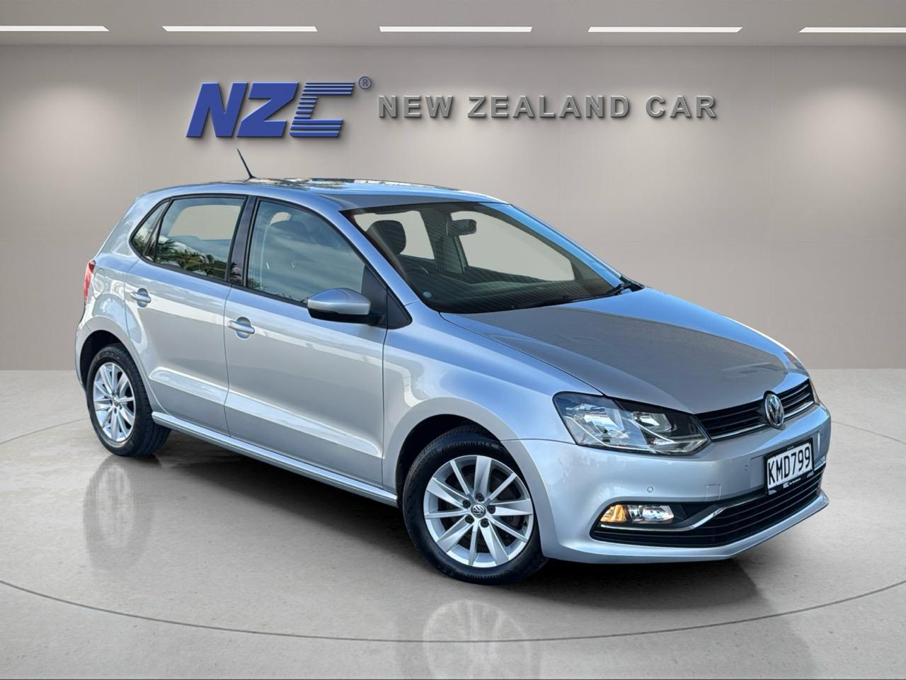 2017 Volkswagen Polo NZ NEW + TSI + CRUISE CONTROL + REVERSE CAMERA 