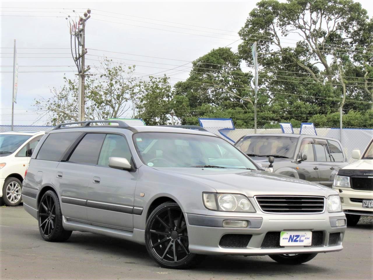 NZC 1998 Nissan Stagea just arrived to Auckland