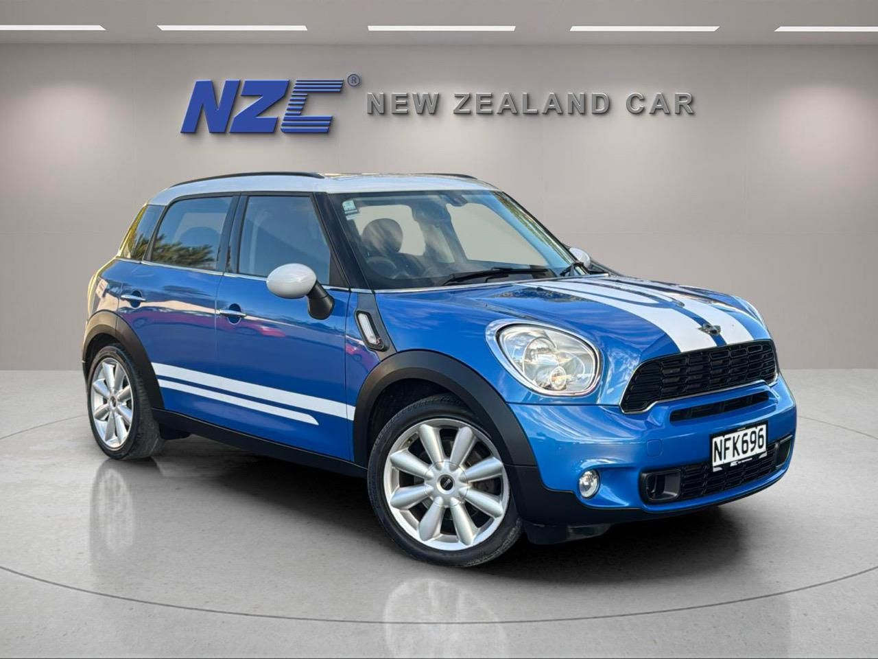 2012 Mini Cooper S NZ NEW  + TURBO + LEATHER SEAT COVERS