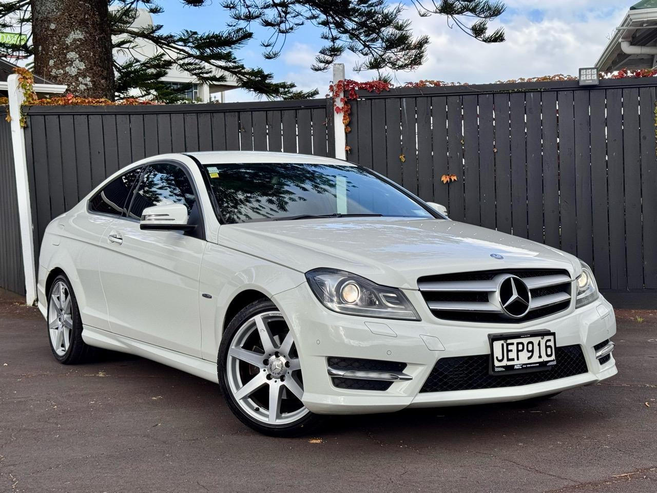 2012 Mercedes-Benz C 180 COUPE + LOW KM'S 