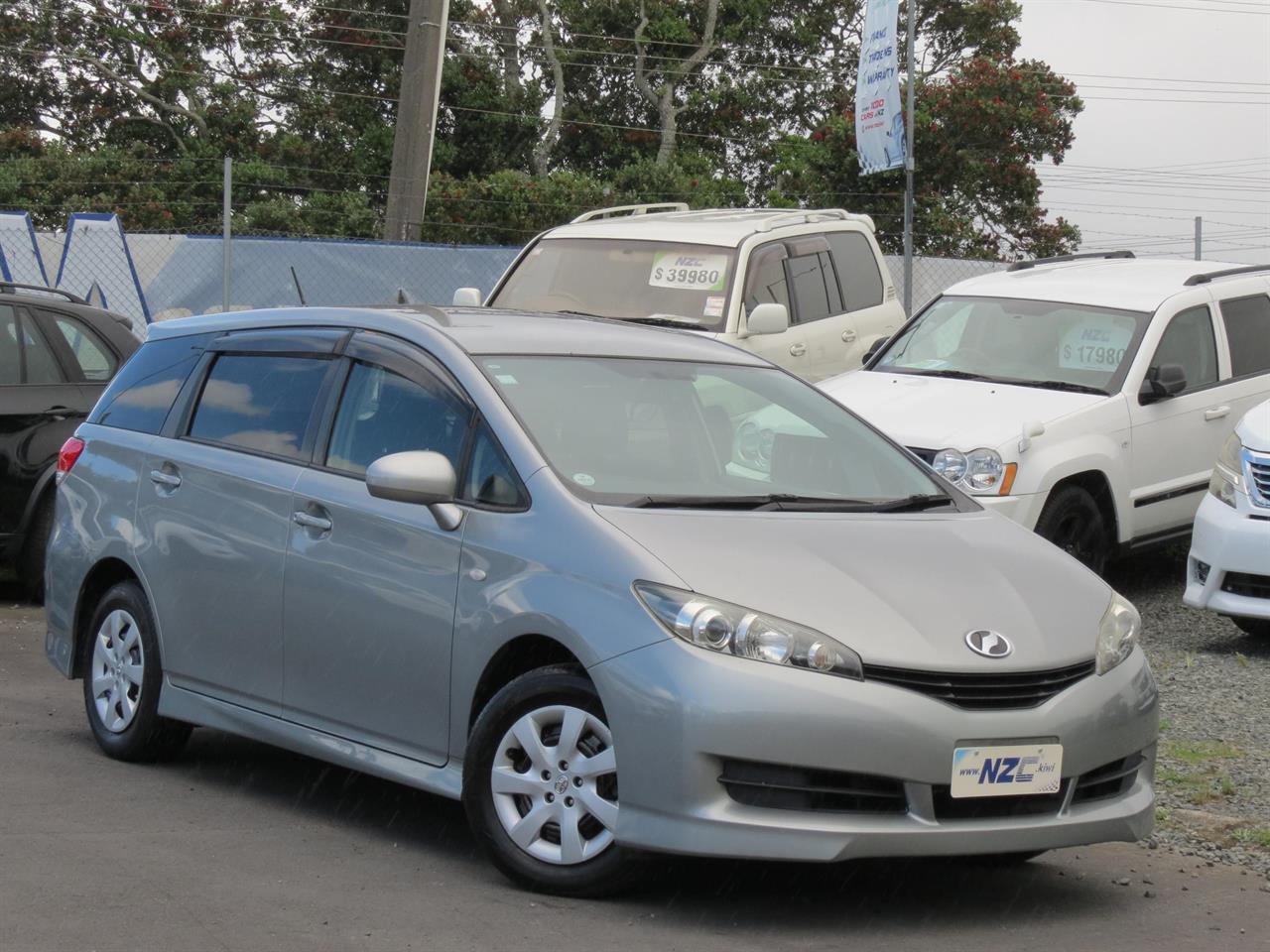 NZC 2011 Toyota Wish just arrived to Auckland