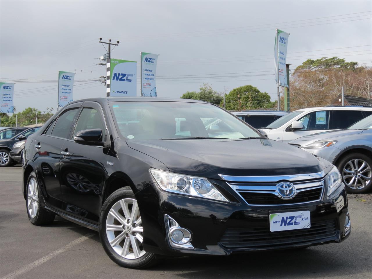 NZC 2013 Toyota Camry just arrived to Auckland