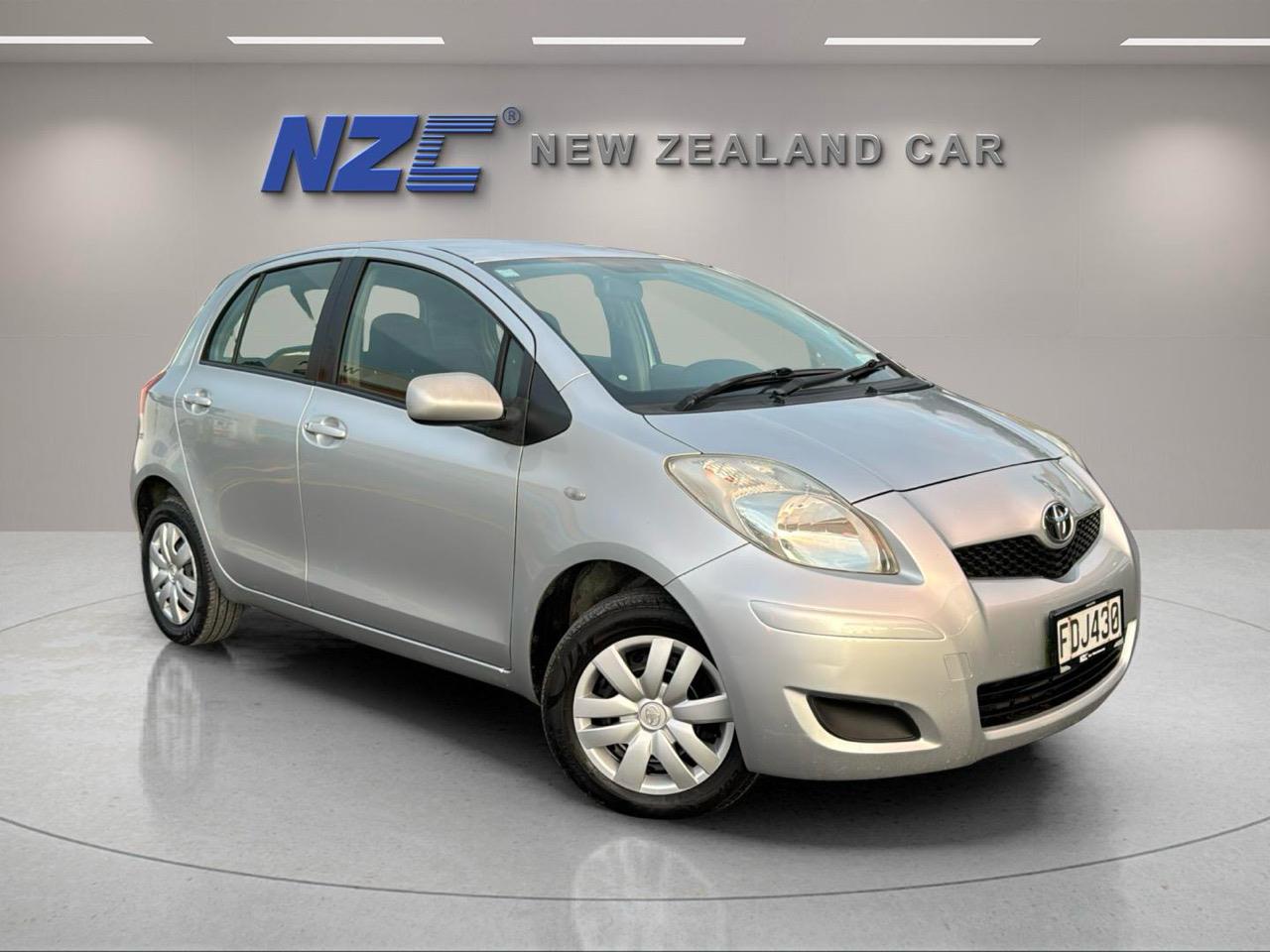 NZC 2009 Toyota Yaris just arrived to Auckland